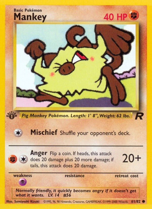 Image for Mankey (61/82) - Pokemon