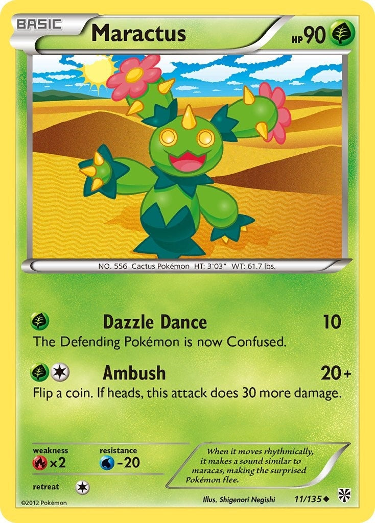 Image for Maractus (11/135) - Pokemon