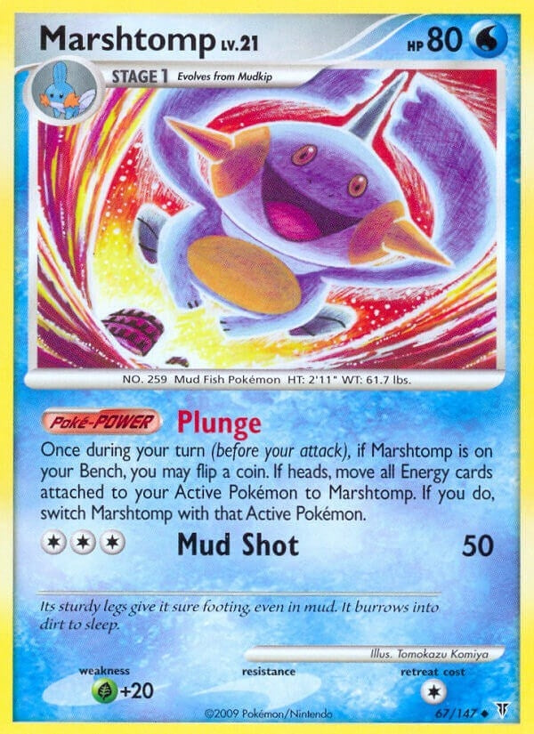 Image for Marshtomp (67) - Pokemon