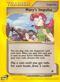 Image for Mary's Impulse (142/165) - Pokemon