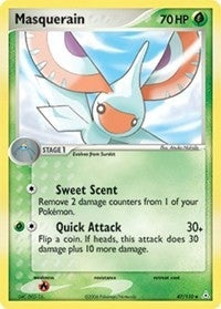 Image for Masquerain (47/110) - Pokemon