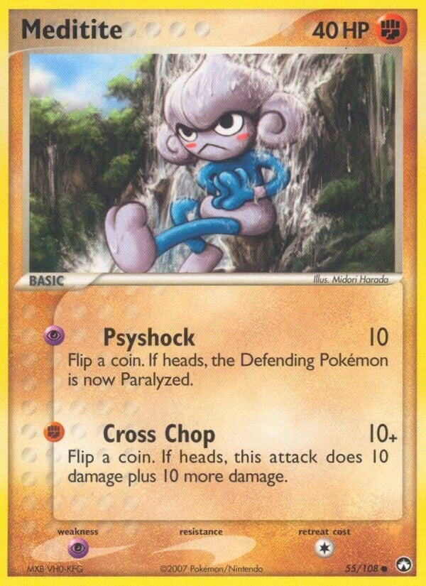 Image for Meditite (55/108) - Pokemon