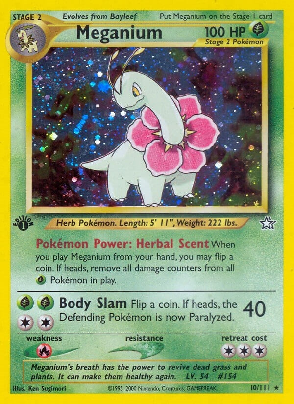 Image for Meganium (10) (010/111) - Pokemon