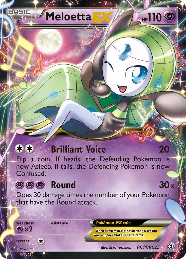 Image for Meloetta EX (RC11/RC25) - Pokemon