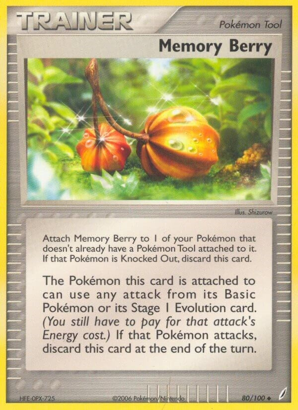 Image for Memory Berry (80/100) - Pokemon