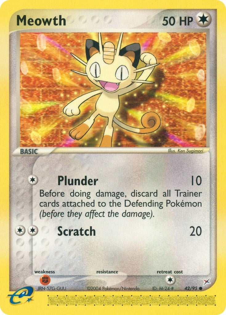 Image for Meowth (42/95) - Pokemon