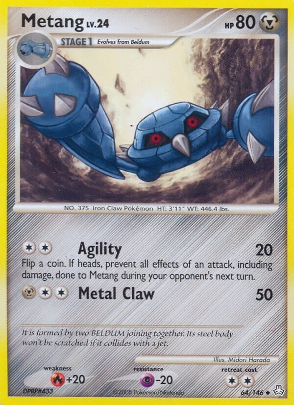 Image for Metang (64) (64/146) - Pokemon