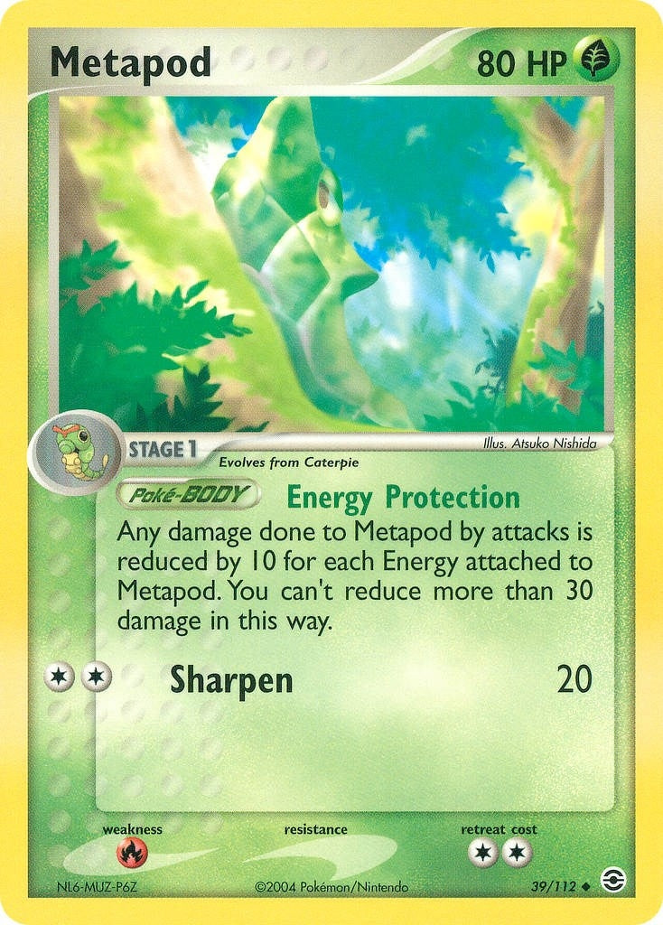 Image for Metapod (39/112) - Pokemon