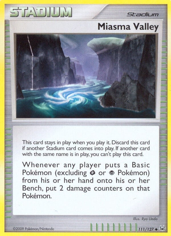 Image for Miasma Valley (111/127) - Pokemon