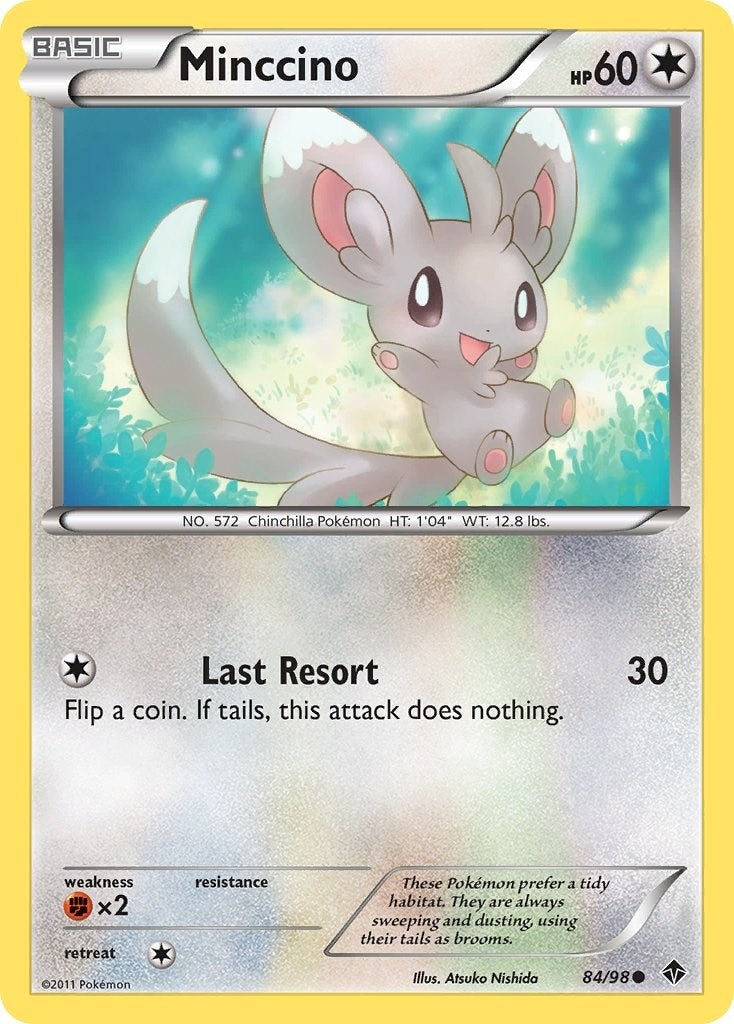 Image for Minccino (84/98) - Pokemon