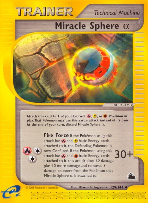 Image for Miracle Sphere Alpha (129/144) - Pokemon