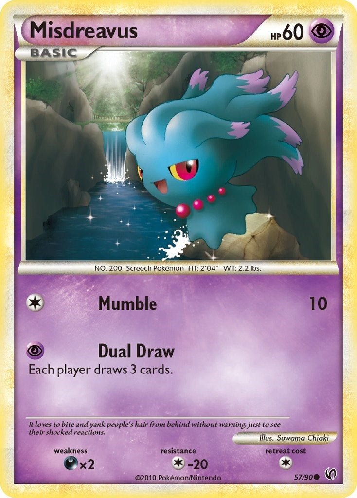 Image for Misdreavus (57/90) - Pokemon