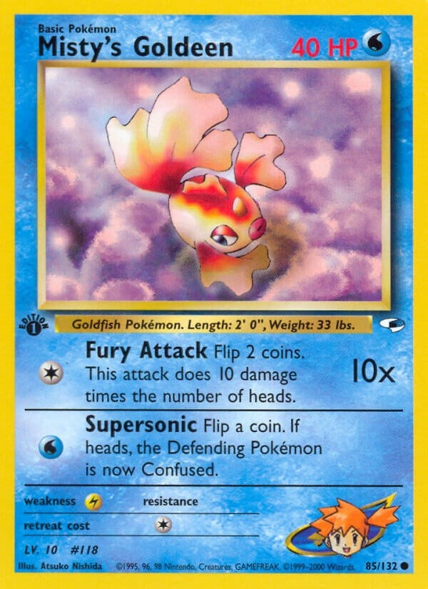Image for Misty's Goldeen (85) (085/132) - Pokemon