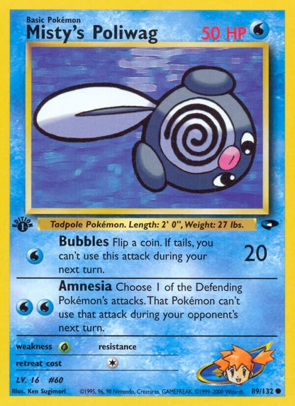 Image for Misty's Poliwag (089/132) - Pokemon