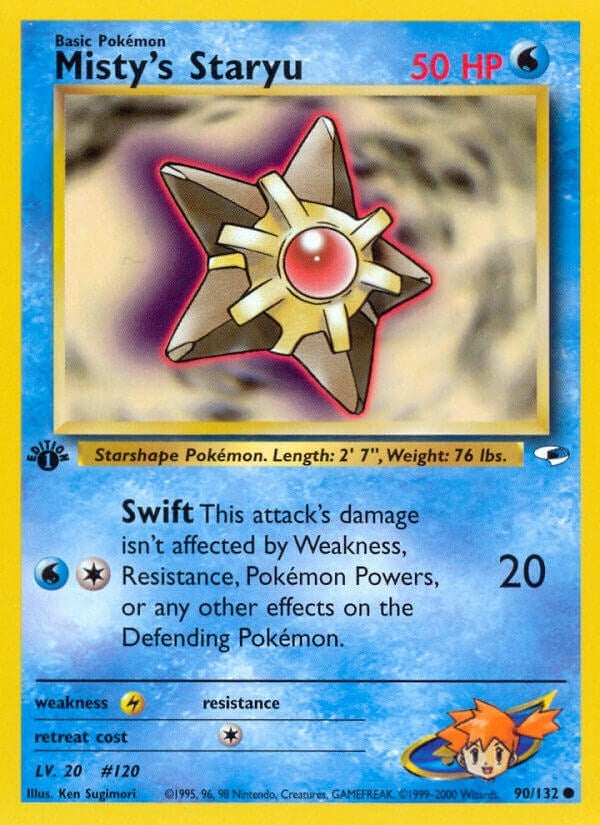 Image for Misty's Staryu (090/132) - Pokemon