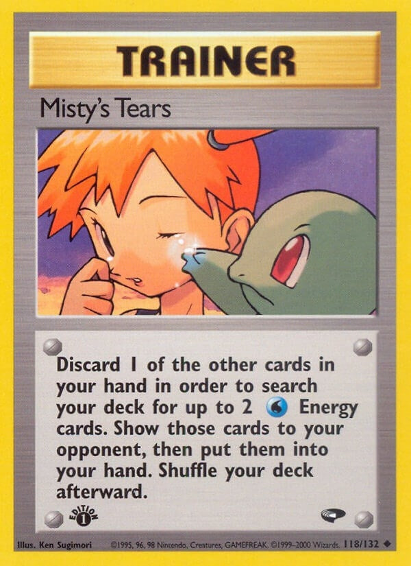 Image for Misty's Tears (118/132) - Pokemon
