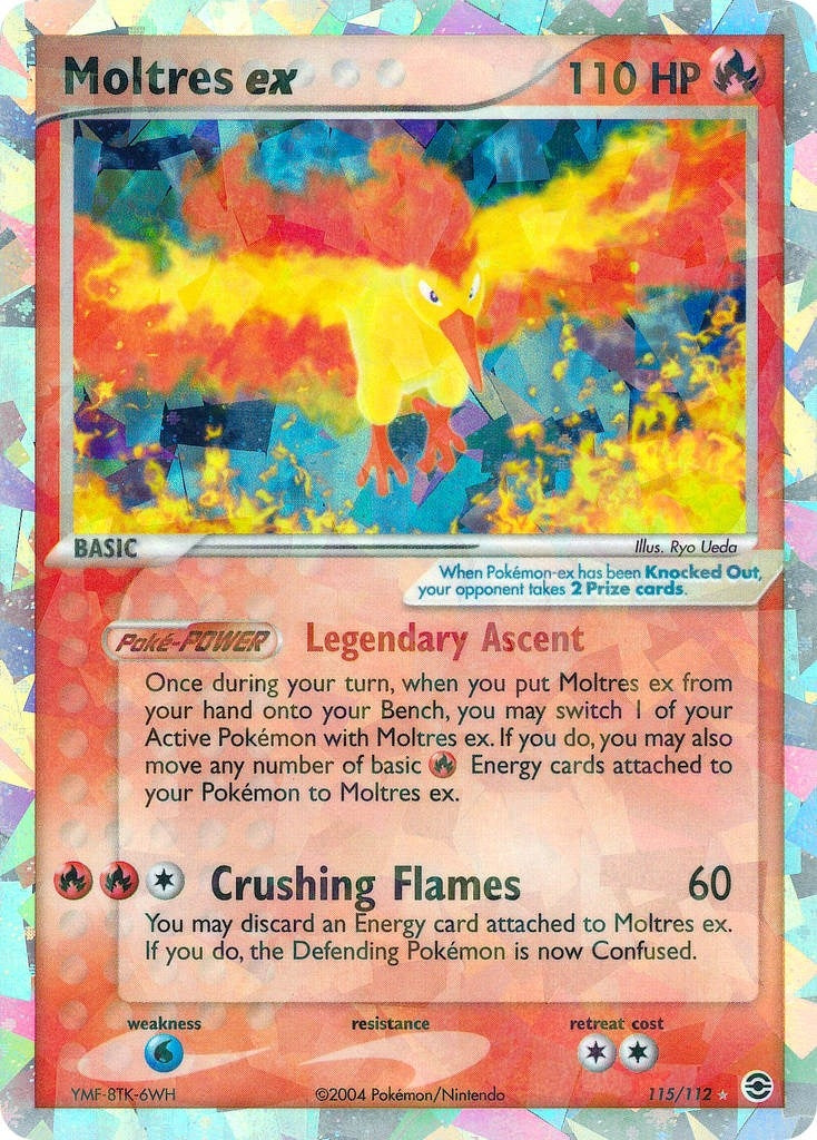 Image for Moltres ex (115/112) - Pokemon