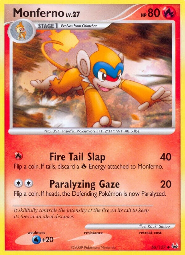 Image for Monferno (56/127) - Pokemon