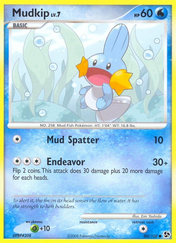 Image for Mudkip (80/106) - Pokemon