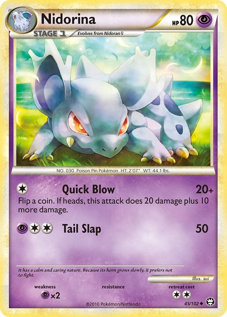 Image for Nidorina (45/102) - Pokemon