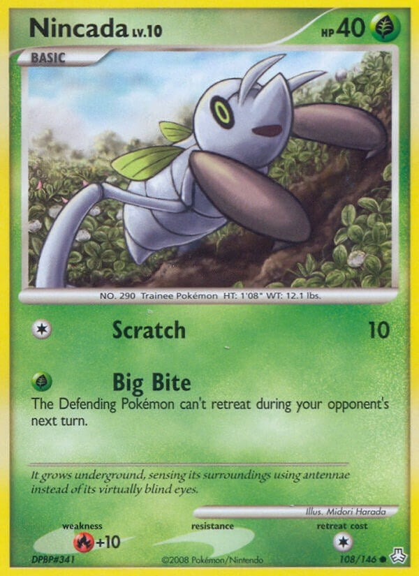 Image for Nincada (108/146) - Pokemon