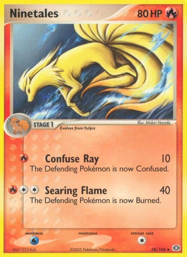 Image for Ninetales (38/106) - Pokemon