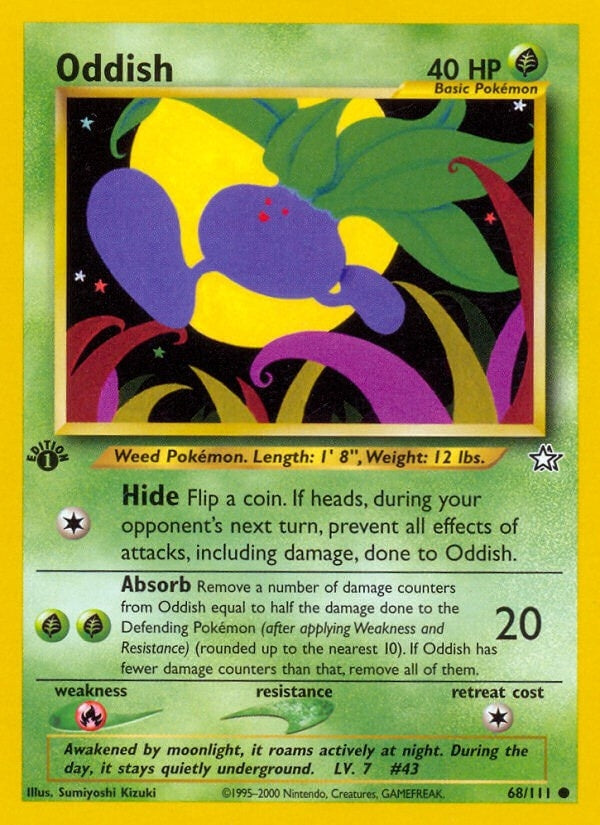 Image for Oddish (068/111) - Pokemon