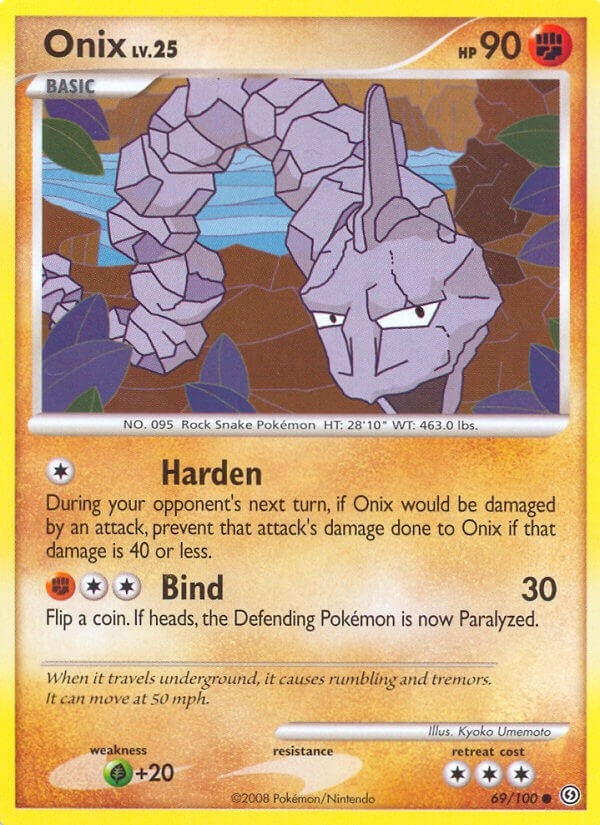 Image for Onix (69/100) - Pokemon