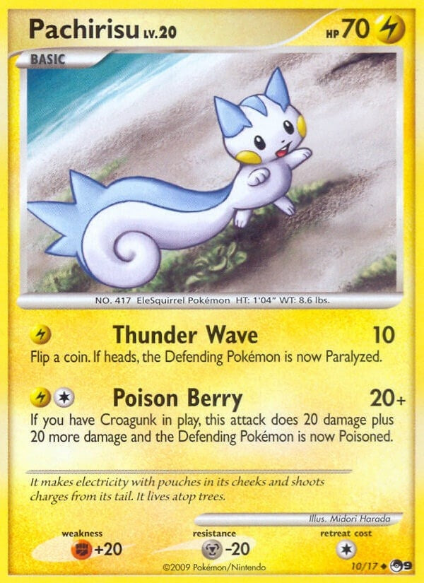 Image for Pachirisu (010/017) - Pokemon