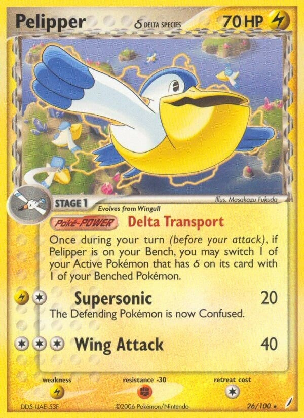 Image for Pelipper (Delta Species) (26/100) - Pokemon