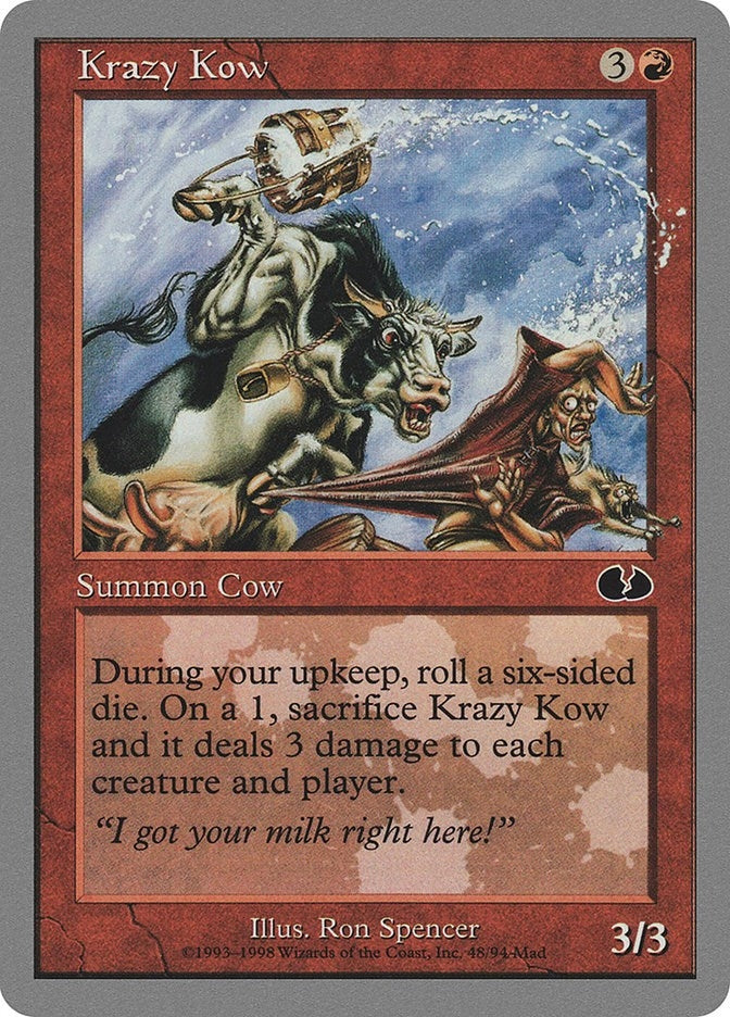 Image for Krazy Kow (48) - Magic: The Gathering