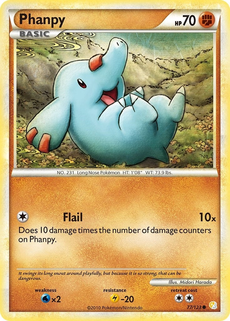 Image for Phanpy (77/123) - Pokemon