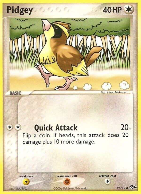 Image for Pidgey (012/017) - Pokemon
