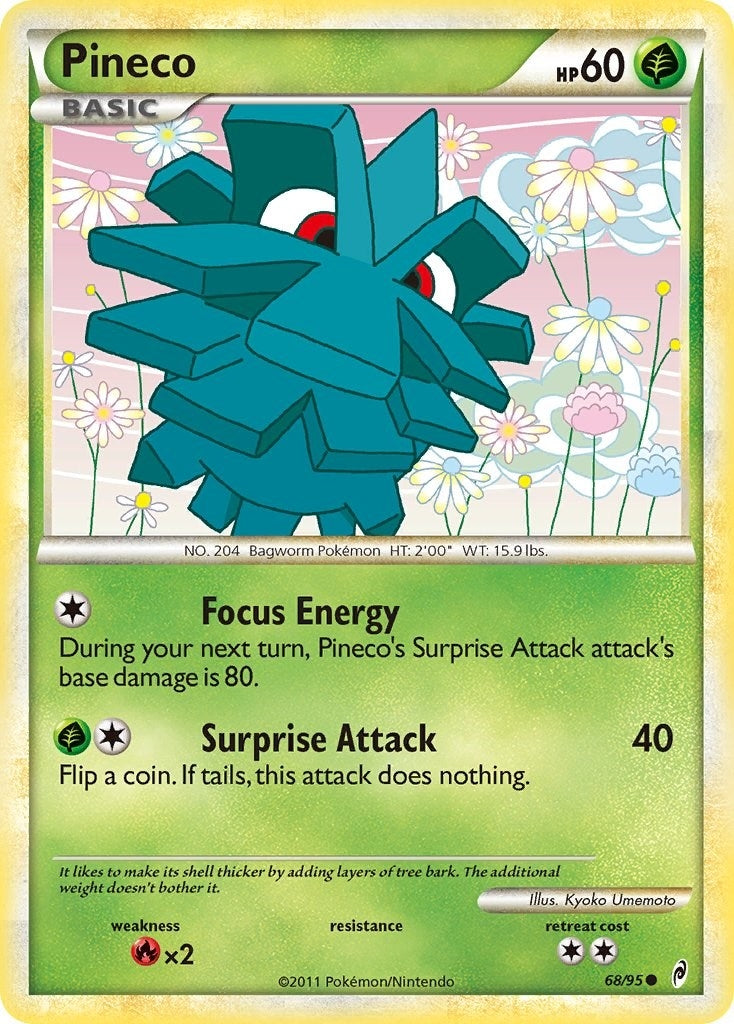 Image for Pineco (68/95) - Pokemon