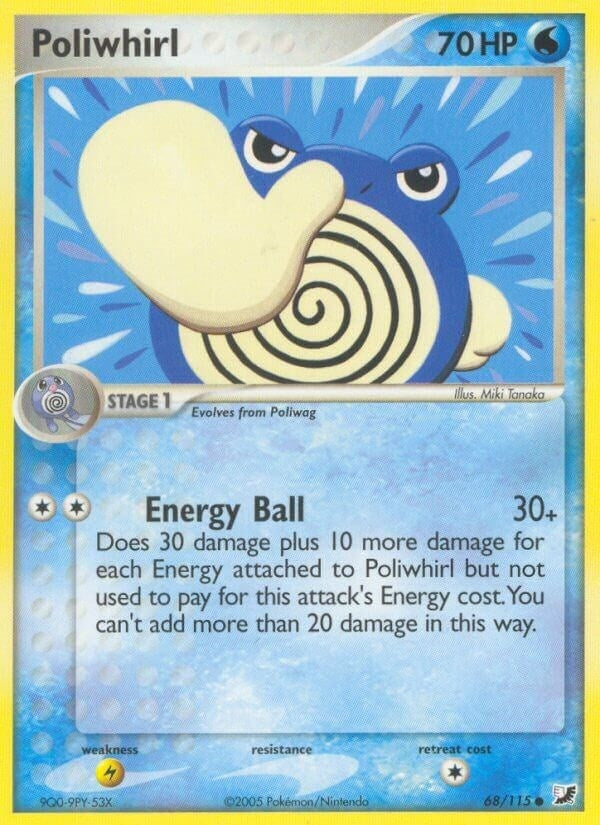 Image for Poliwhirl (68/115) - Pokemon
