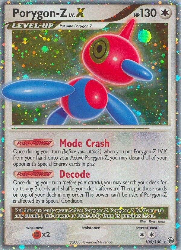 Image for Porygon-Z LV.X (100/100) - Pokemon