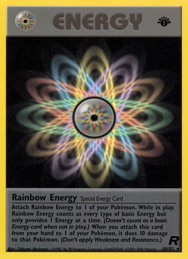 Image for Rainbow Energy (80) (80/82) - Pokemon