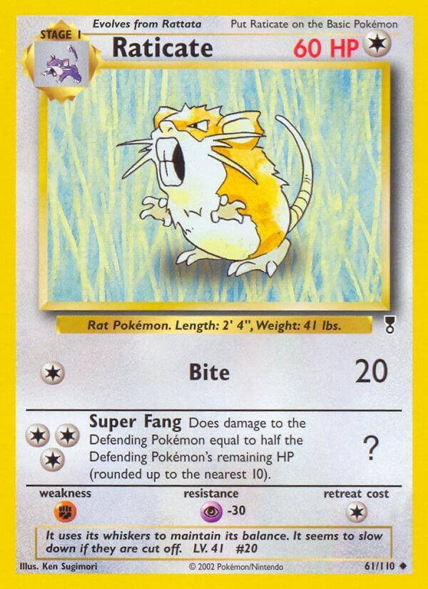 Image for Raticate (061/110) - Pokemon