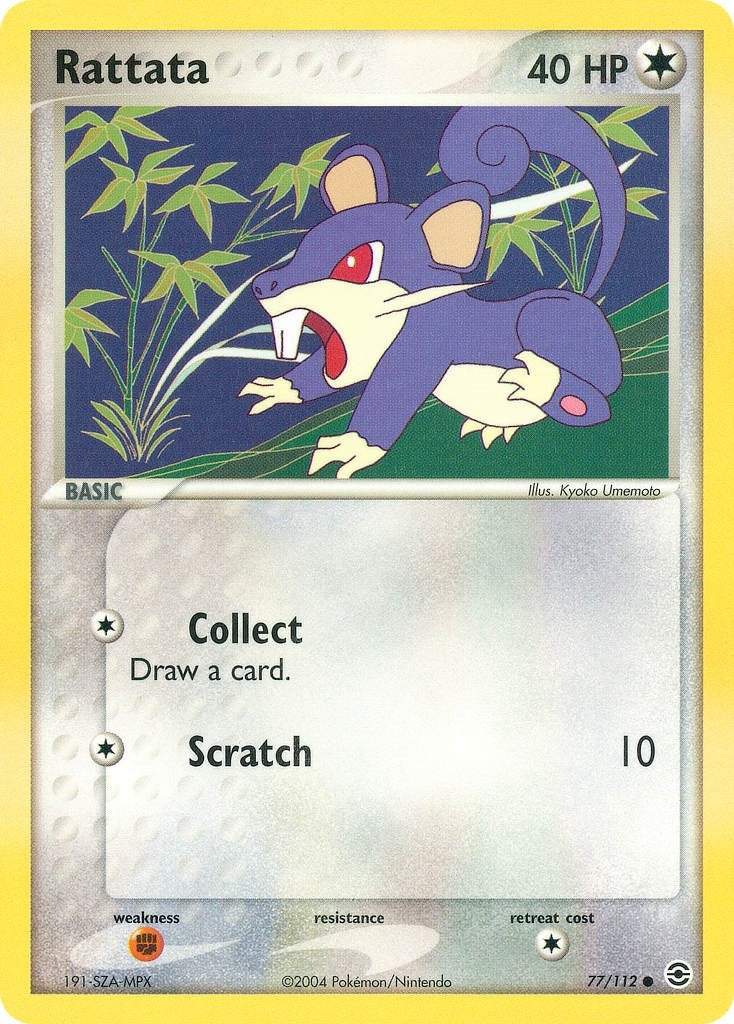 Image for Rattata (77/112) - Pokemon