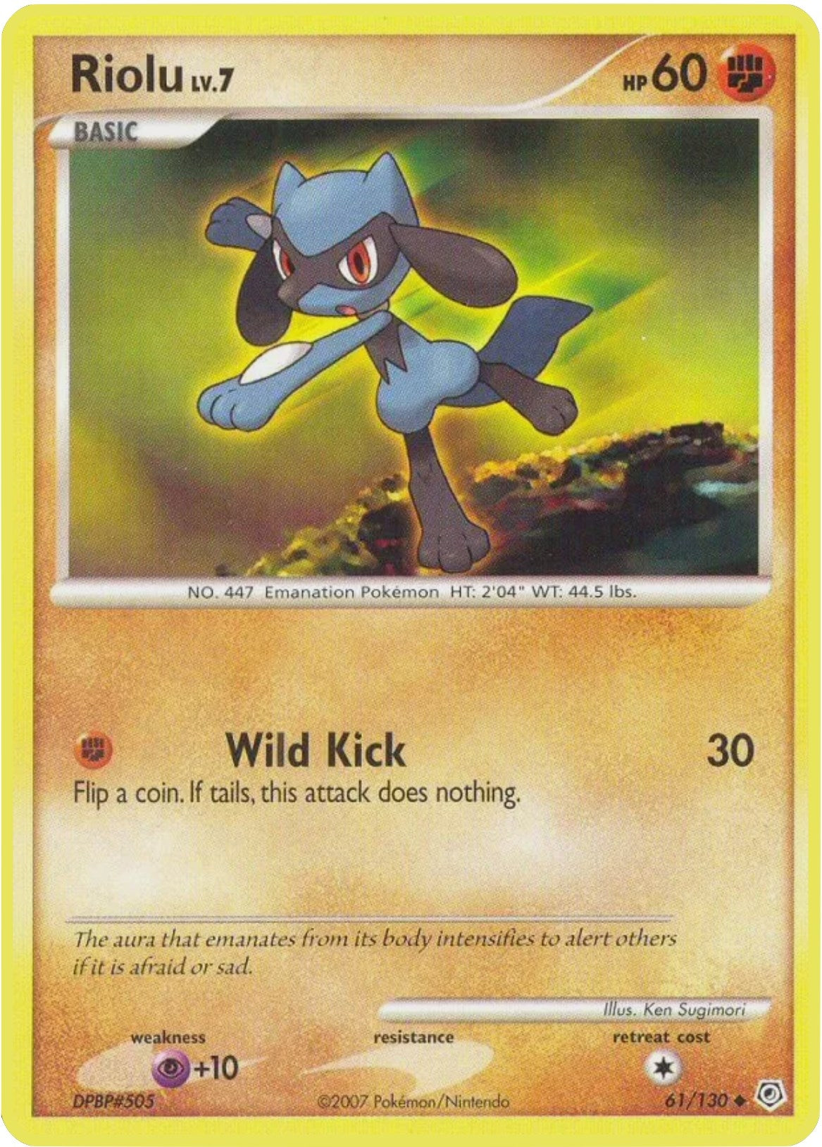 Image for Riolu (61/130) - Pokemon