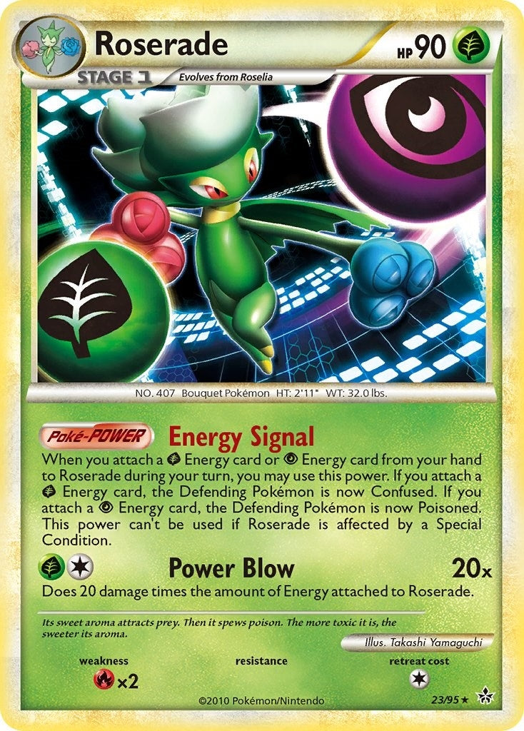 Image for Roserade (23/95) - Pokemon