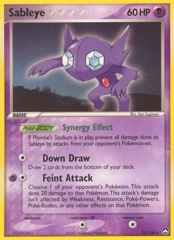 Image for Sableye (22/108) - Pokemon