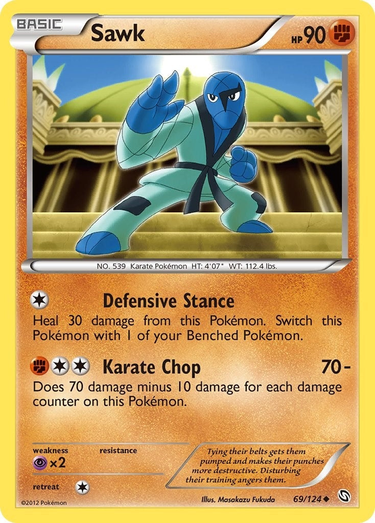 Image for Sawk (69/124) - Pokemon