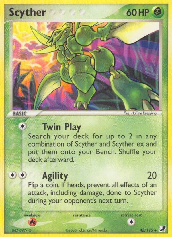 Image for Scyther (46/115) - Pokemon