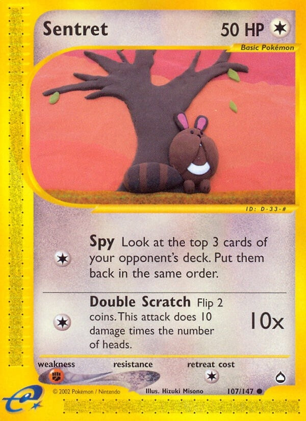Image for Sentret (107/147) - Pokemon
