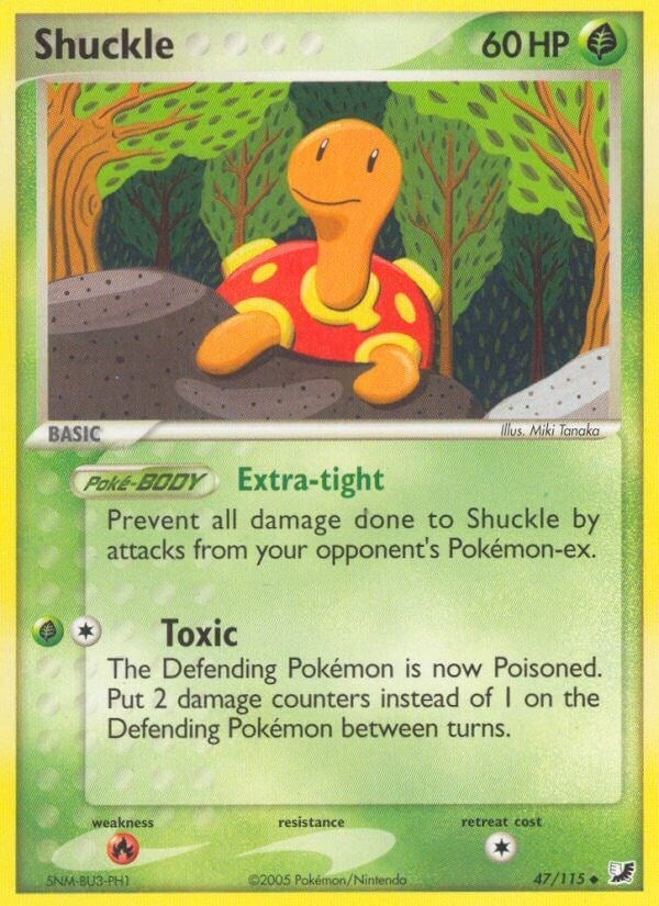 Image for Shuckle (47/115) - Pokemon