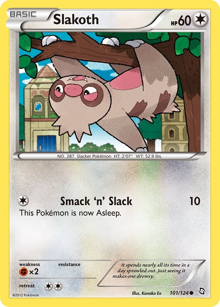 Image for Slakoth (101/124) - Pokemon