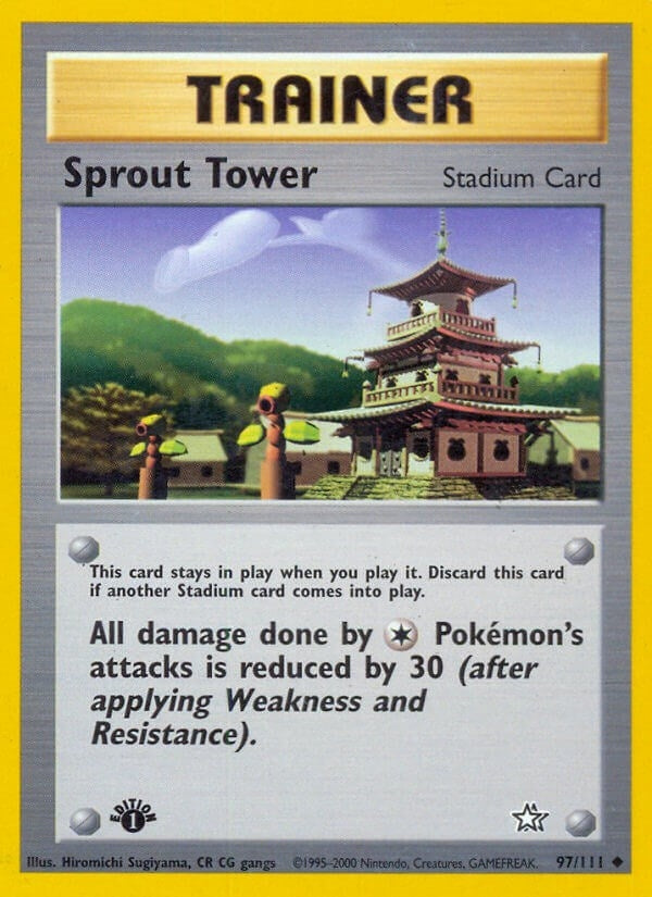 Image for Sprout Tower (097/111) - Pokemon