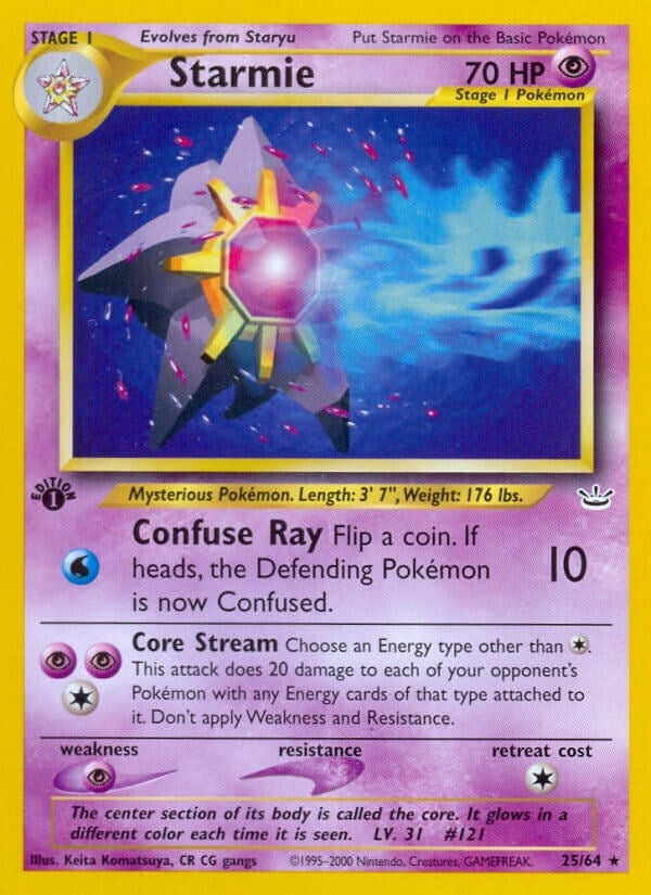 Image for Starmie (25/64) - Pokemon