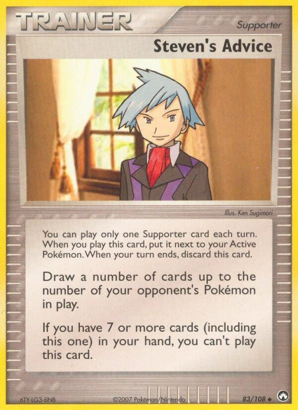 Image for Steven's Advice (83/108) - Pokemon